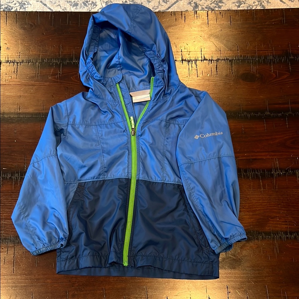 Columbia Kids Blue Raincoat